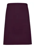 Șorț Premier Colours Collection Mid Length personalizat, roșu
