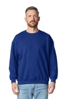 Bluză unisex Gildan Heavy Blend™ Adult Crewneck personalizată, pe model