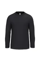 Tricou copii iDeal Basic IDEAL150 Lsl personalizat, negru