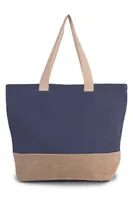 Sacoșă Kimood Rustic Juco Hold-all Shopper personalizată, în context