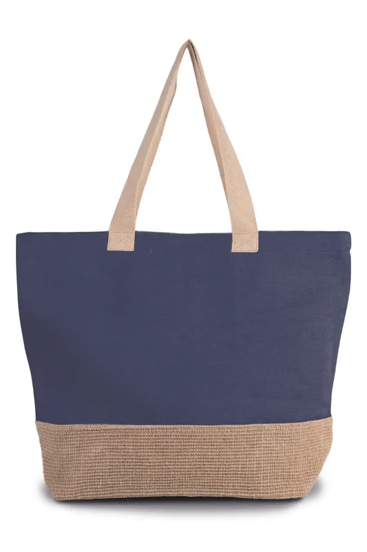 Sacoșă Kimood Rustic Juco Hold-all Shopper personalizată, în context