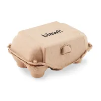 6 crete formă de ou în cutie personalizat, vedere zona de personalizare