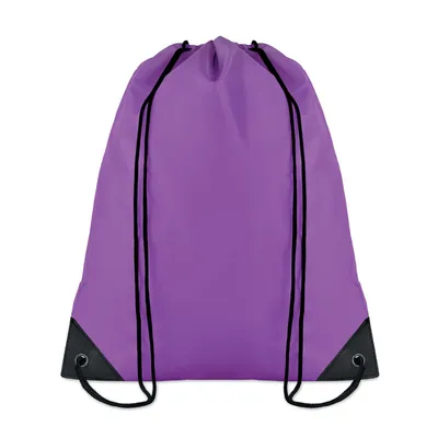 Rucsac cu şnur personalizat, violet