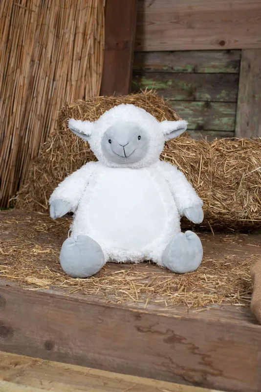 Mumbles Zippie Lamb personalizat, pe model