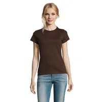 Tricou IMPERIAL WOMEN 190g personalizat, chocolate