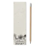 Creion natural în etui cu semin personalizat, în context
