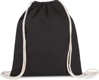 Geantă Kimood Drawstring With Thick Straps personalizată, negru, în context