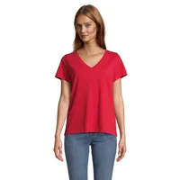 Tricou damă Sol's Regent V personalizat, red