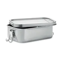 Cutie pt prânz de inox 750ml personalizat, vedere lateral
