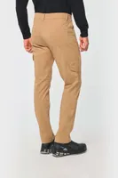 Pantaloni unisex Designed To Work Cotton Stretch Trousers personalizați, pe model