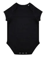 Body bebeluși Larkwood Organic Bodysuit personalizat, negru