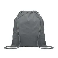 Pungă bumbac reciclat 140 g/m² MO24202-3 personalizată, gri piatră