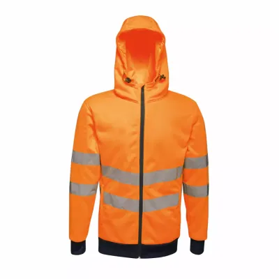 Hanorac bărbați Regatta HI Vis Pro Full Zip Stretch