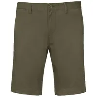 Pantaloni scurți bărbați Kariban Chino Bermuda Shorts personalizați, verde