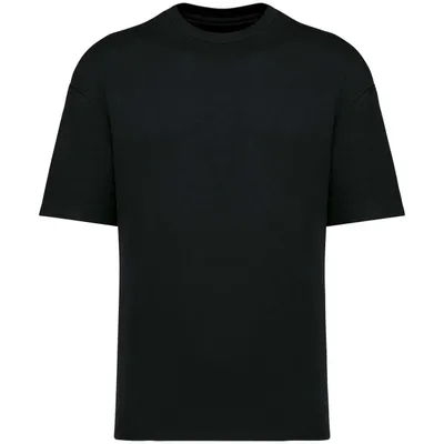Tricou unisex Native Spirit Eco-friendly Oversized French Terry personalizat, negru