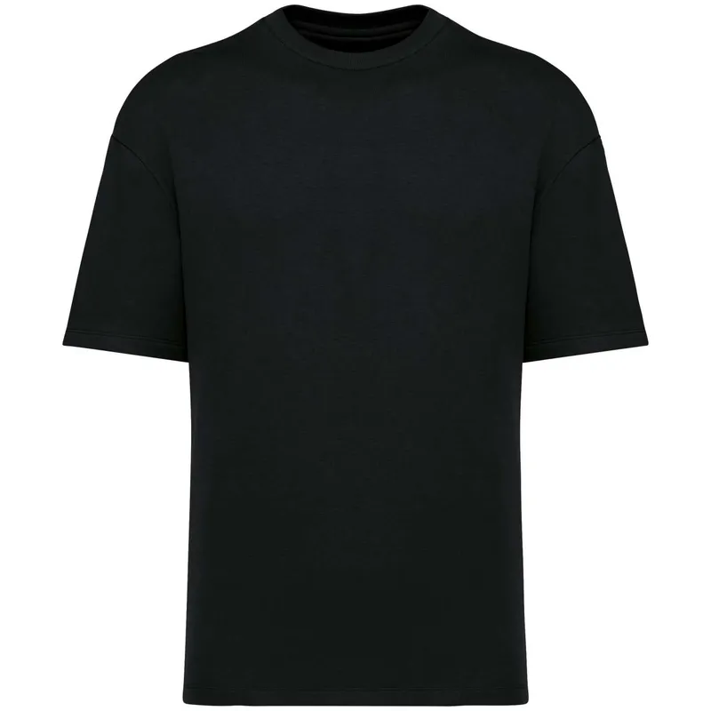 Tricou unisex Native Spirit Eco-friendly Oversized French Terry personalizat, negru