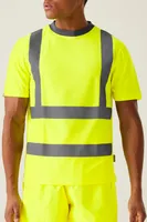 Tricou bărbați Regatta Hi-vis Pro Contract personalizat, pe model
