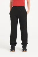 Pantaloni copii Just Hoods Cuffed Jogpants personalizați, pe model