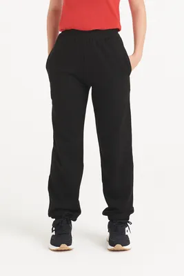 Pantaloni copii Just Hoods Cuffed Jogpants personalizați