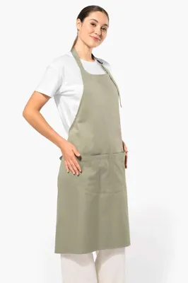 Șorț Kariban With Pocket IN Organic Cotton personalizat
