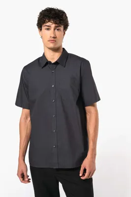 Cămașă bărbați Kariban Short-sleeved Cotton Poplin