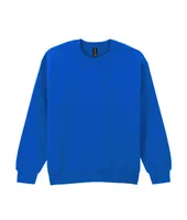Bluză unisex Gildan Dryblend® Adult Crewneck personalizată, albastru