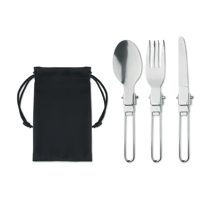 Set de tacâmuri camping personalizat