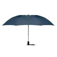 Umbrelă pliabilă reversibilă personalizată, albastru