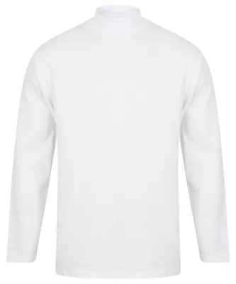 Tricou cu mânecă lungă unisex Henbury Roll Neck Top personalizat