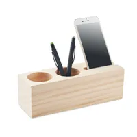 Suport birou cu kit de semințe personalizat, vedere lateral