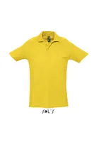 Tricou polo bărbați SOL'S Spring II Pique personalizat, galben