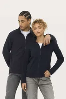 Jachetă polar damă SOL'S Norman Plain Fleece personalizată, pe model