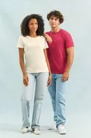 Tricou damă SOL'S Imperial Round Collar personalizat, pe model