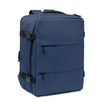 Rucsac cabină extensibil 20L personalizat, albastru