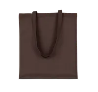 Sacoșă Kimood Basic Shopper personalizată, maro, în context