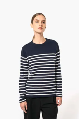 Bluză damă Kariban Sailor Jumper personalizată