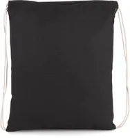 Geantă Kimood Organic Cotton Small Drawstring personalizată, negru, în context