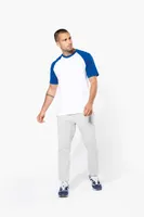 Tricou bărbați Kariban Baseball Short-sleeved Two-tone personalizat, pe model