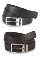 K-UP Classic Belt IN Full Grain Leather 30MM personalizat, pe model