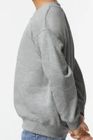 Bluză copii Gildan Heavy Blend™ Crewneck personalizată, pe model