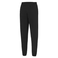 Pantaloni unisex Just Hoods College Cuffed Jogpants personalizați, negru