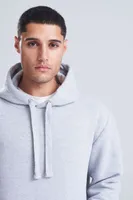 Hanorac unisex Just Hoods Graduate Heavyweight personalizat, pe model