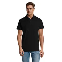 Polo SPRING II MEN 210g personalizat, black