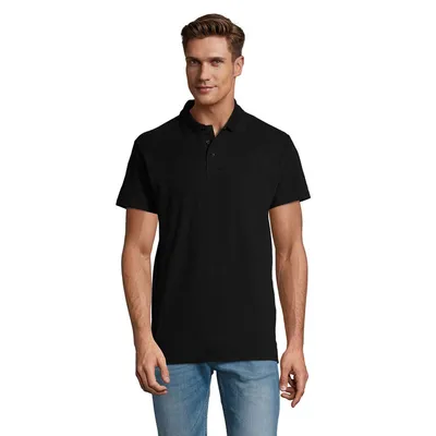 Polo SPRING II MEN 210g personalizat, black