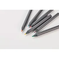 6 creioane de colorat negre personalizat
