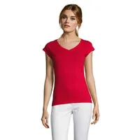 MOON FEMEI T-SHIRT 150g personalizat, red