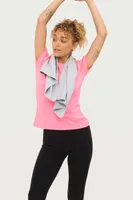 Tricou damă SOL'S Sporty Raglan Sleeved personalizat, pe model