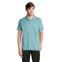 Tricou polo unisex Sol's Pitcher personalizat, pool blue