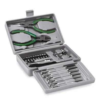 Set pliant cu 25 de scule personalizat