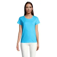 Tricou CRUSADER WOMEN 150g personalizat, aqua